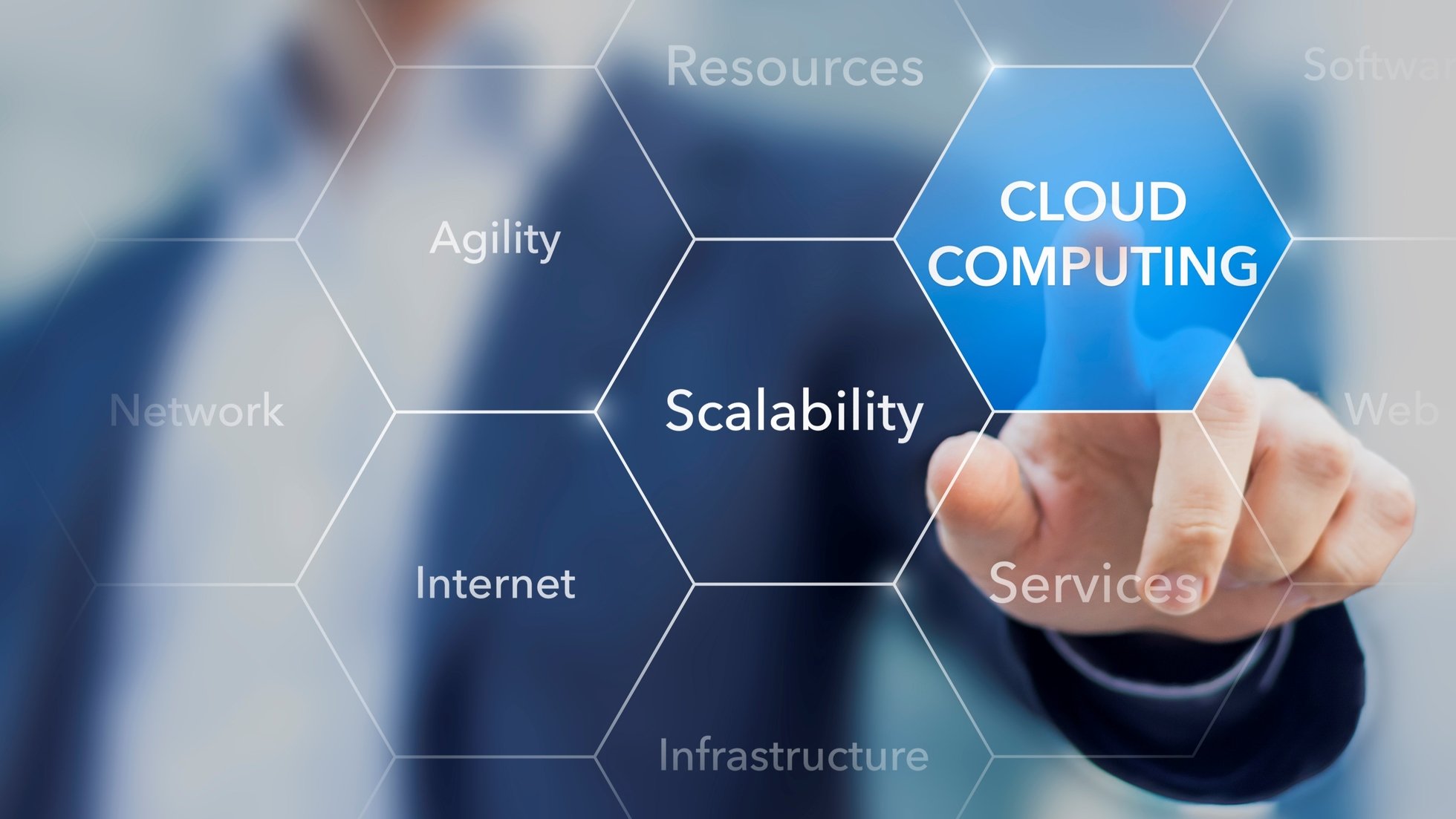 Consultant-promoting-cloud-computing-resources-and-services