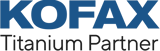 Kofax Titanium Partner Logo Blue