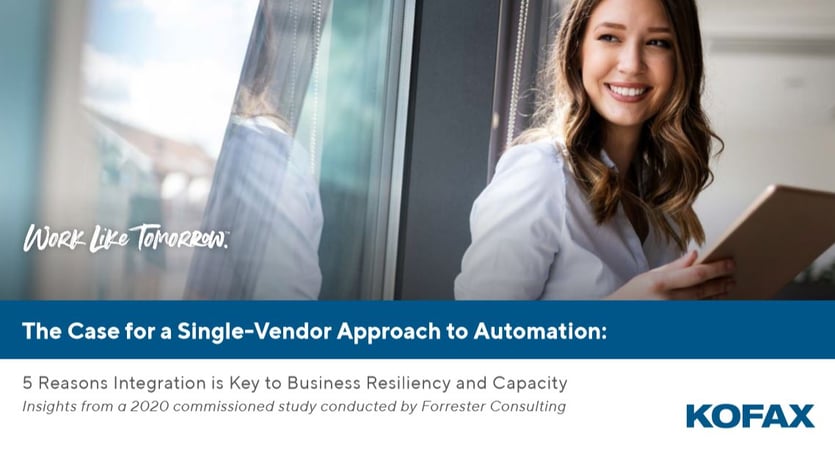 The Case for a Single-Vendor Approach to Automation