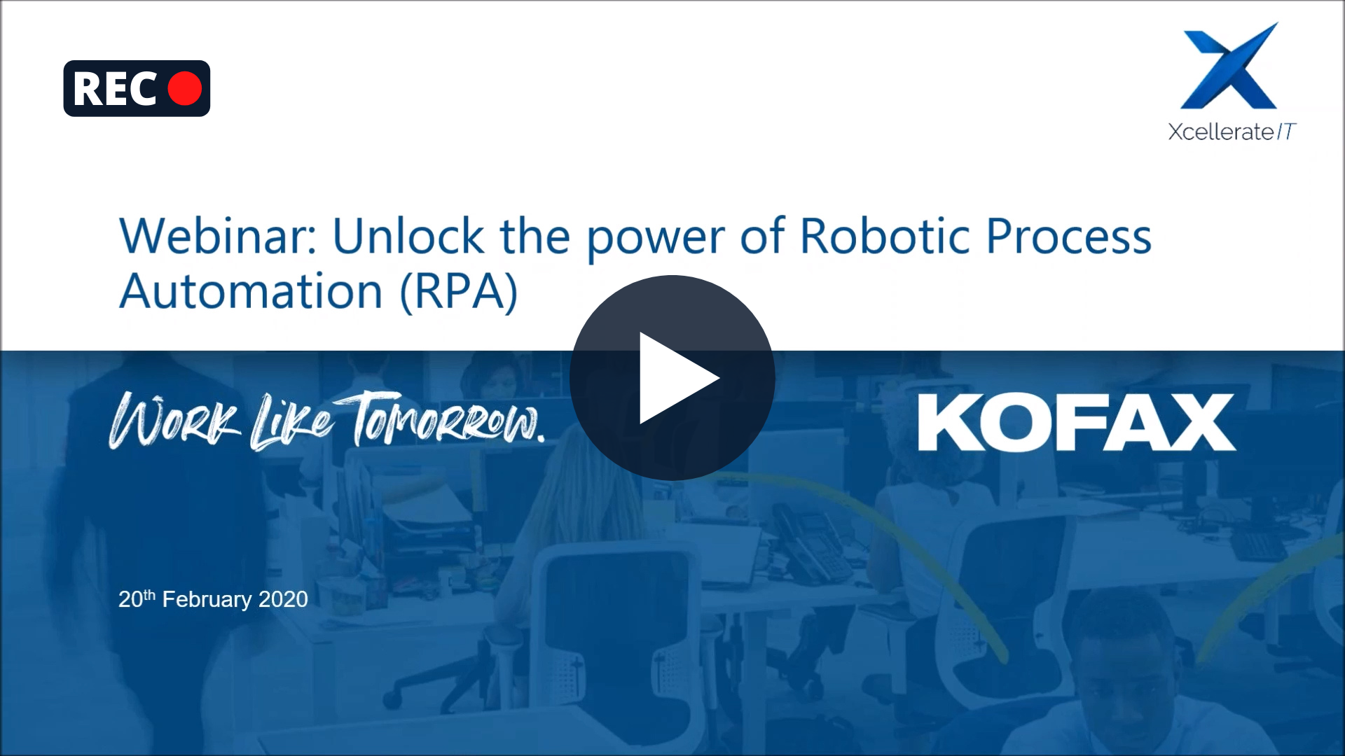 Webinar RPA February 2020 cover page