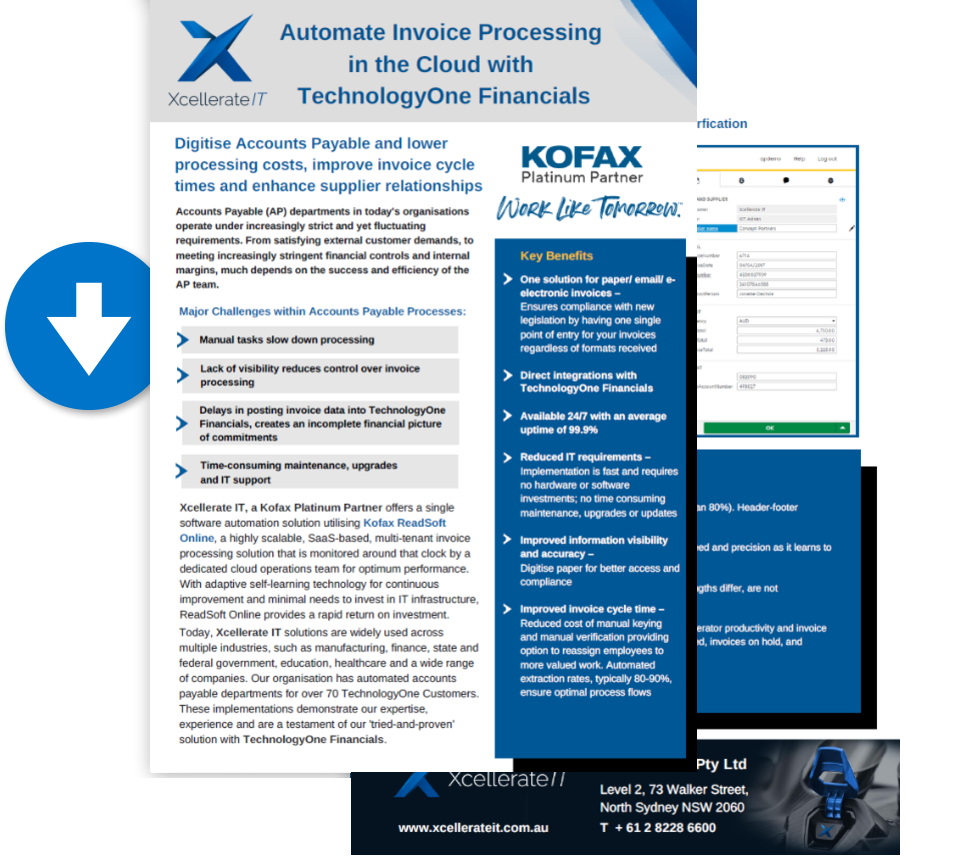XIT-Readsoft-TechnologyOne-covers