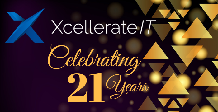 Xcellerate IT Celebrates 21 Years of Excellence in Business Process Automation