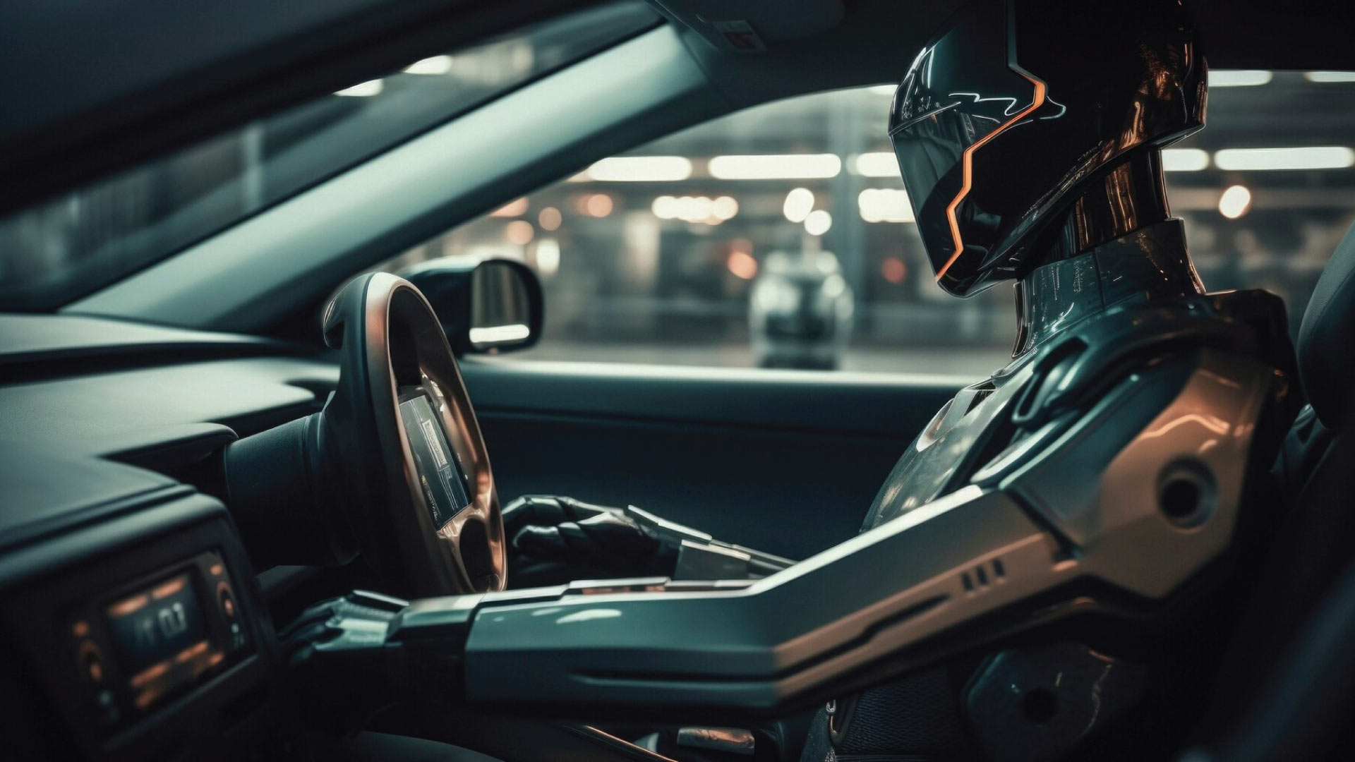 Robot-Driving-Car