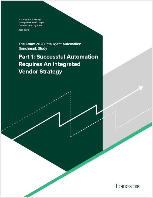 The Kofax 2020 Intelligent Automation Benchmark Study Part 1