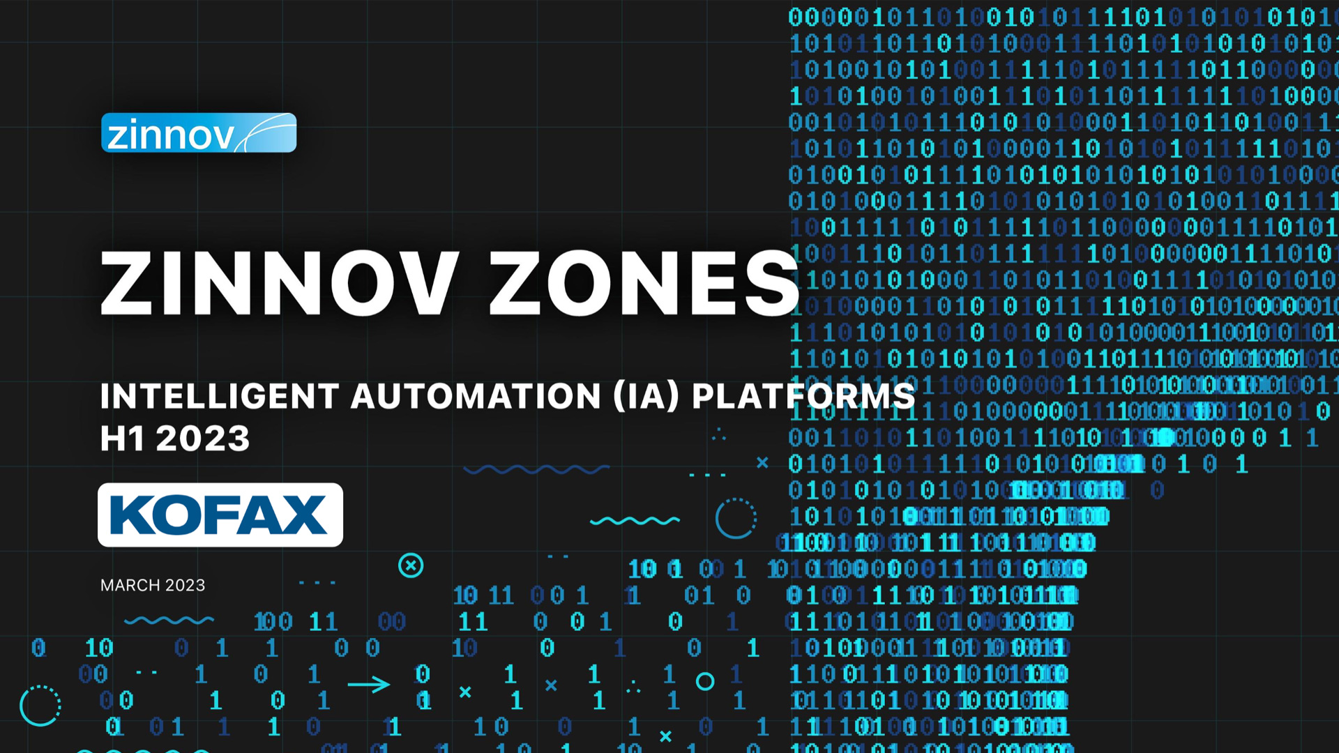 Kofax Named a Leader in Zinnov Zones Ratings for Intelligent Automation Platforms for the third year in a row